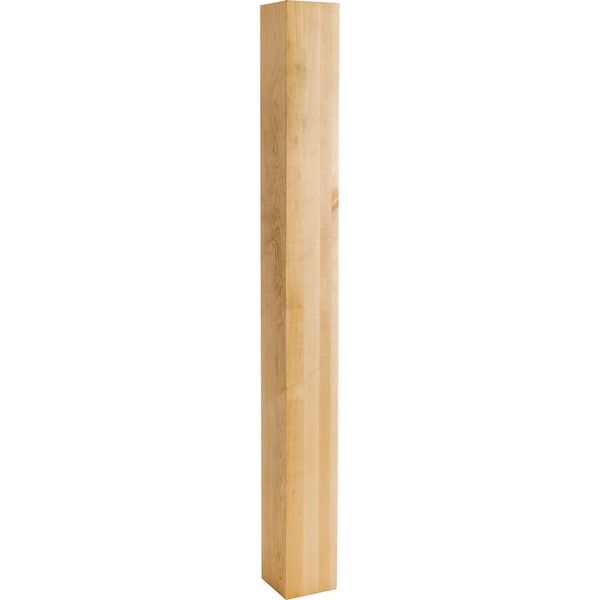 Hardware Resources 3-1/2" Wx3-1/2"Dx35-1/2"H Oak Square Post P42OK - main